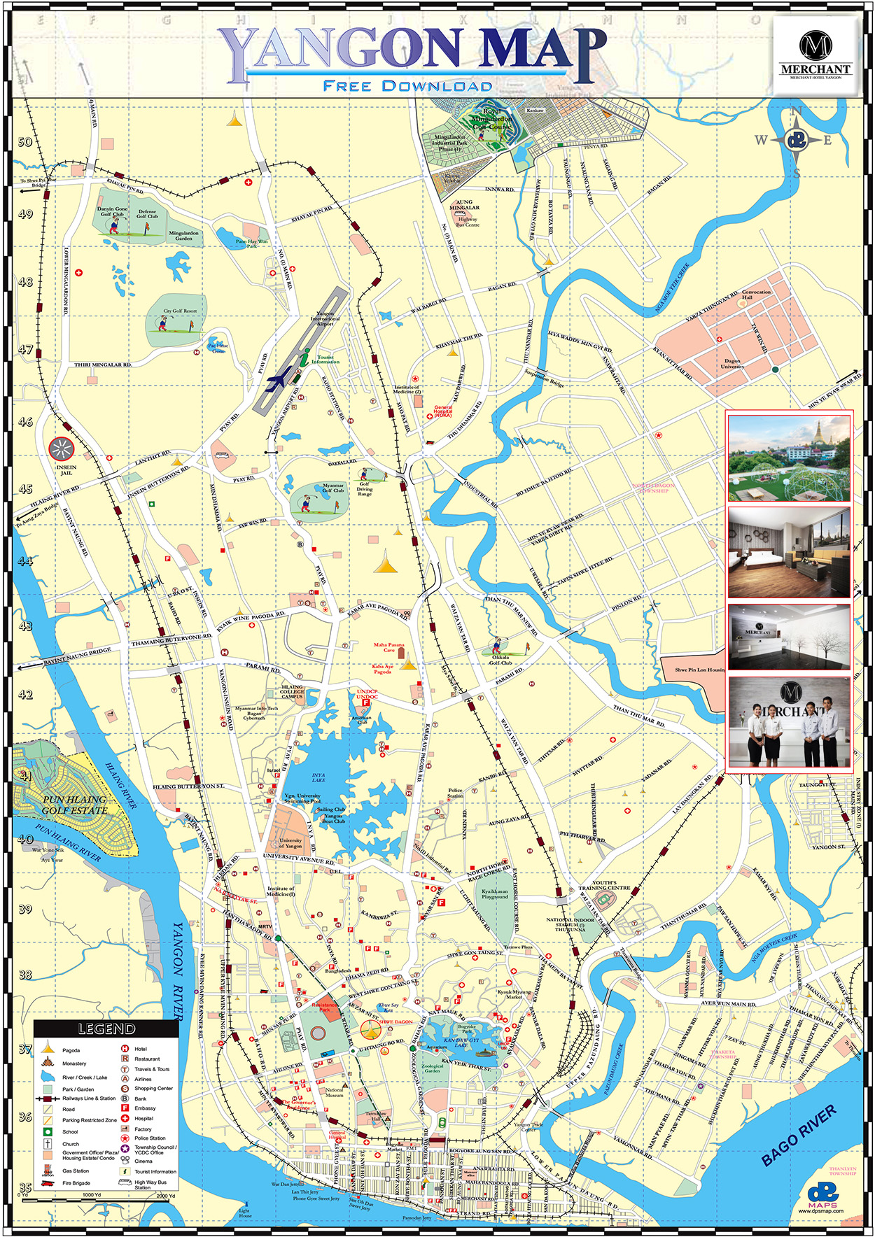 myanmar utm index map